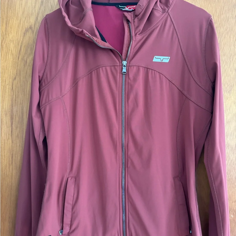 Kimes Ranch Women's lightweight Jacket in Burnt Orange or Rust - Picture 3 of 5